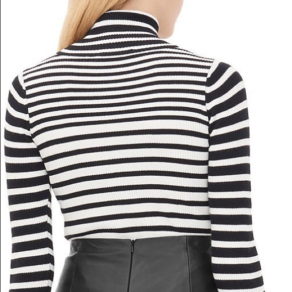 SANDRO “SKY STRIPED” TURTLENECK SZ 1 (XS/S) - Picture 6 of 10